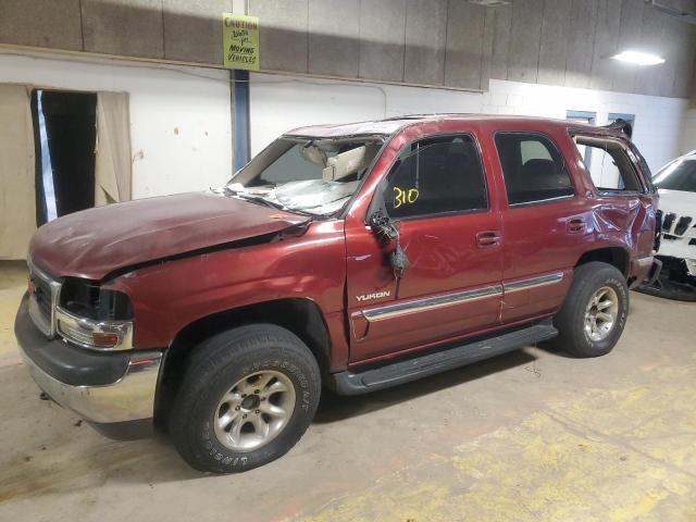 1GKEK13Z42J111460 - 2002 GMC YUKON BURGUNDY photo 1