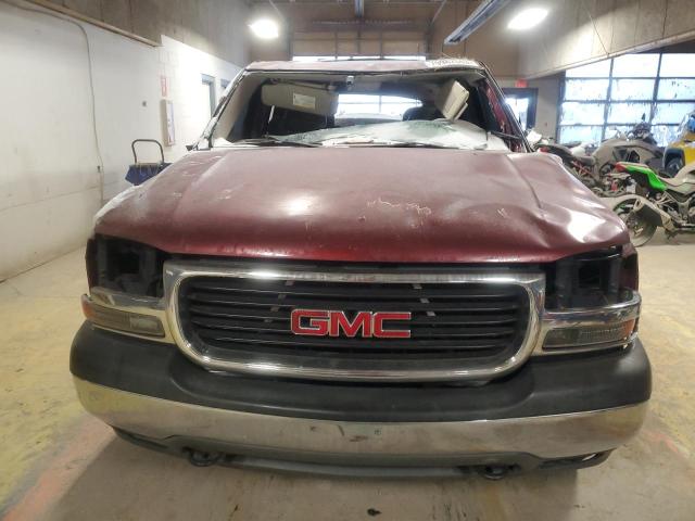 1GKEK13Z42J111460 - 2002 GMC YUKON BURGUNDY photo 5