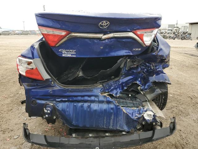 4T1BF1FK9FU880246 - 2015 TOYOTA CAMRY LE BLUE photo 6