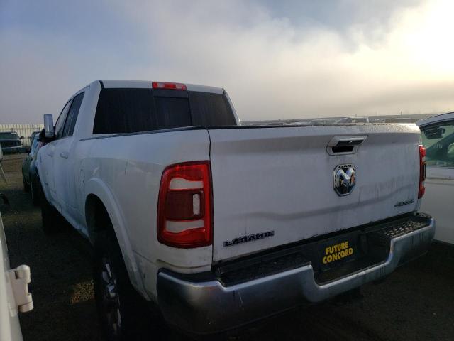 3C6UR5FL4MG570680 - 2021 RAM 2500 LARAMIE WHITE photo 2