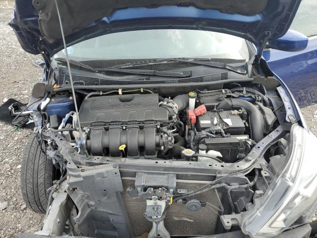 3N1AB7AP5KY278312 - 2019 NISSAN SENTRA S BLUE photo 11