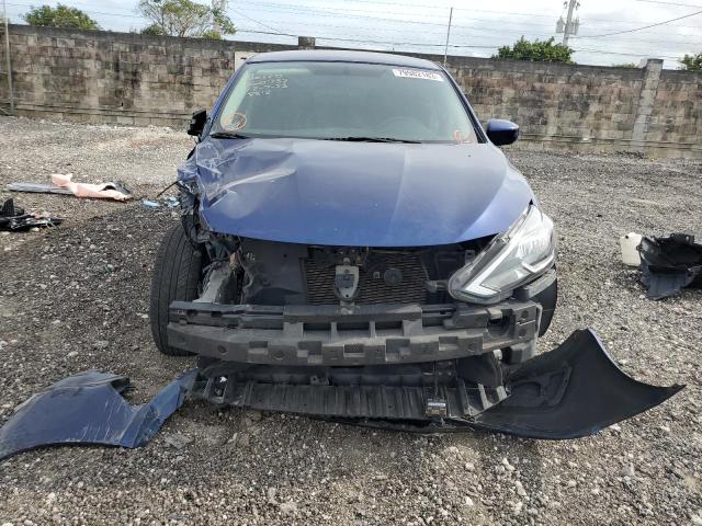 3N1AB7AP5KY278312 - 2019 NISSAN SENTRA S BLUE photo 5