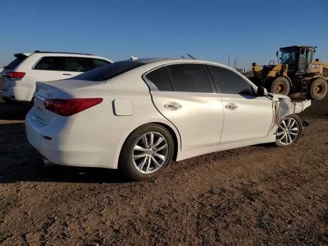 JN1BV7AP7FM350132 - 2015 INFINITI Q50 BASE WHITE photo 3