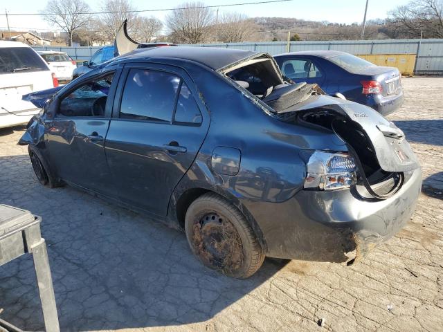 JTDBT923471133733 - 2007 TOYOTA YARIS GRAY photo 2