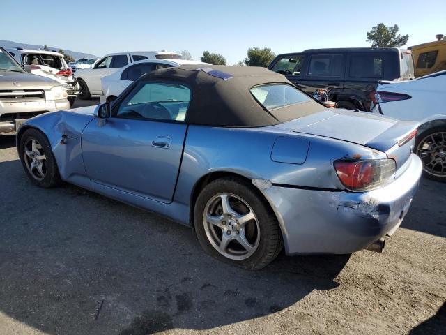 JHMAP11442T003331 - 2002 HONDA S2000 BLUE photo 2