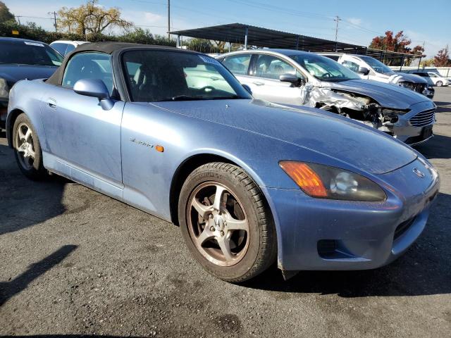 JHMAP11442T003331 - 2002 HONDA S2000 BLUE photo 4