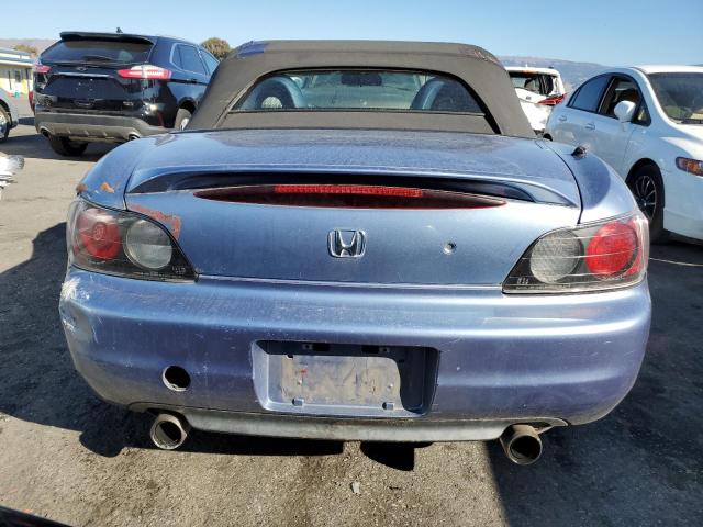 JHMAP11442T003331 - 2002 HONDA S2000 BLUE photo 6