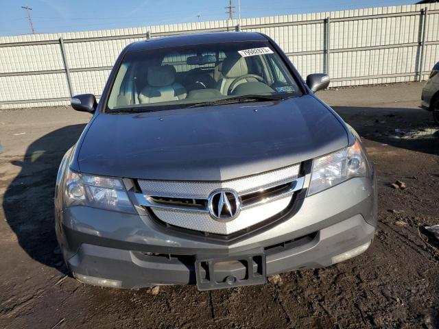 2HNYD28618H553186 - 2008 ACURA MDX TECHNOLOGY GRAY photo 5