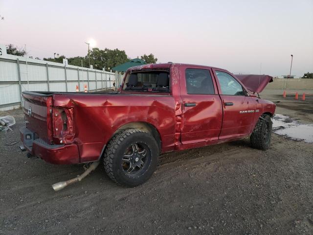 1C6RD6KT9CS201109 - 2012 DODGE RAM 1500 ST RED photo 3