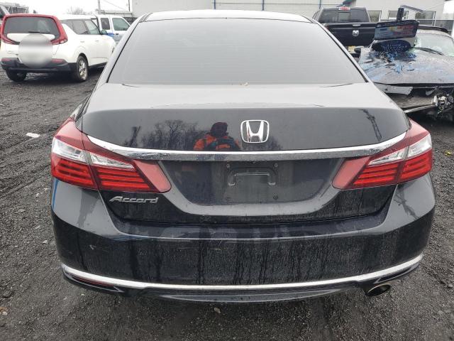 1HGCR2F34GA806204 - 2016 HONDA ACCORD LX BLACK photo 6