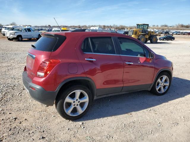 KL7CJNSB4FB072884 - 2015 CHEVROLET TRAX LTZ RED photo 3