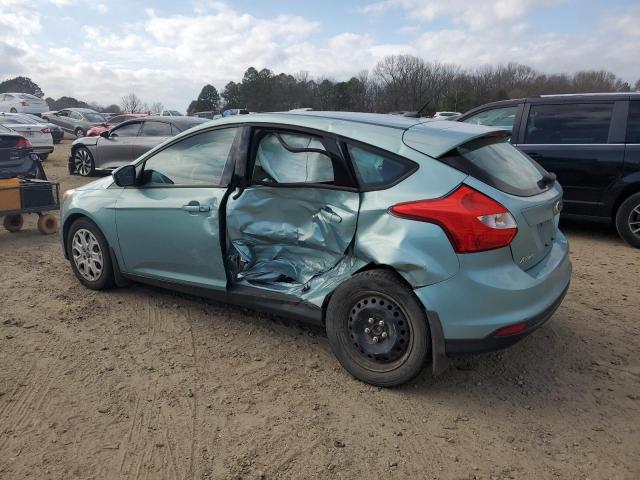 1FAHP3K29CL233138 - 2012 FORD FOCUS SE BLUE photo 2