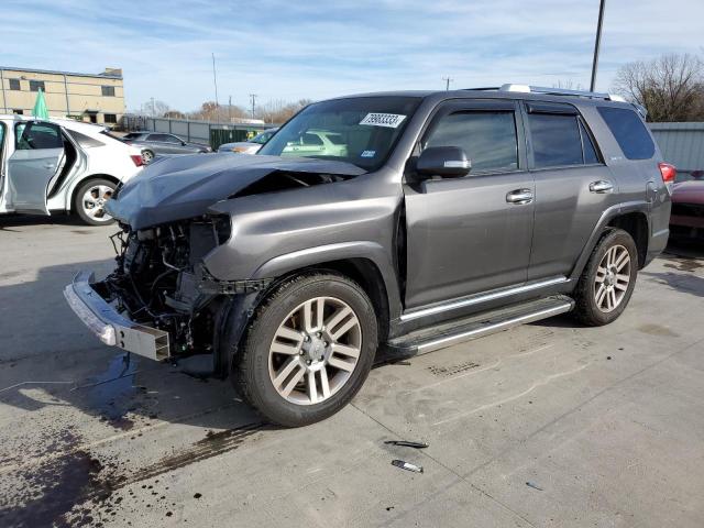 JTEZU5JR0C5044301 - 2012 TOYOTA 4RUNNER SR5 GRAY photo 1