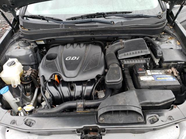 5NPEB4AC9BH294598 - 2011 HYUNDAI SONATA GLS SILVER photo 11