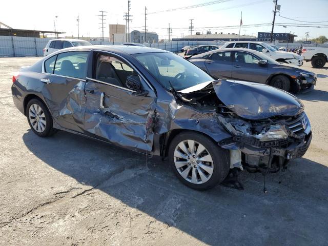 1HGCR2F72EA015153 - 2014 HONDA ACCORD EX GRAY photo 4