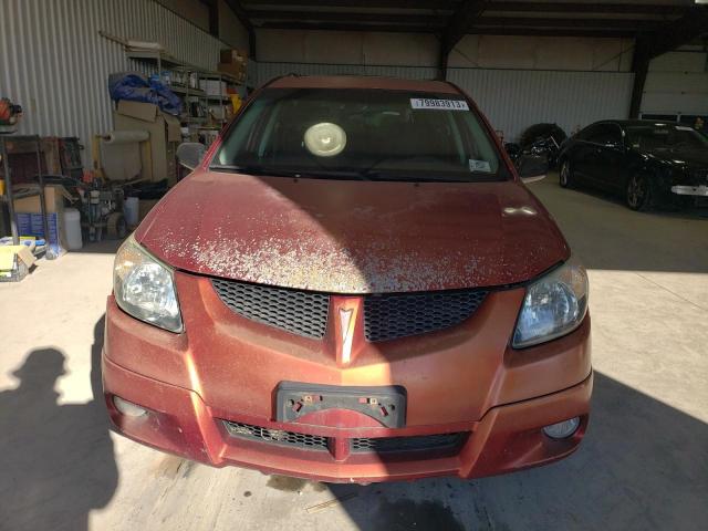 5Y2SL62823Z429324 - 2003 PONTIAC VIBE RED photo 5