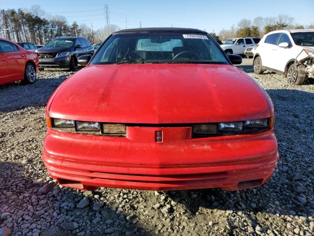 1G3WT34X6PD338726 - 1993 OLDSMOBILE CUTLASS SU RED photo 5