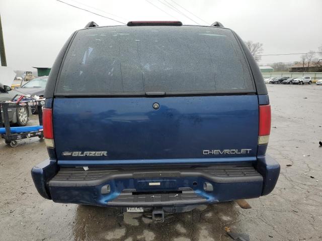 1GNCS13W7YK156699 - 2000 CHEVROLET BLAZER BLUE photo 6