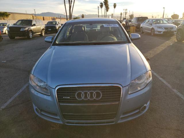 WAUDG68E35A480033 - 2005 AUDI A4 3.2 QUATTRO BLUE photo 5