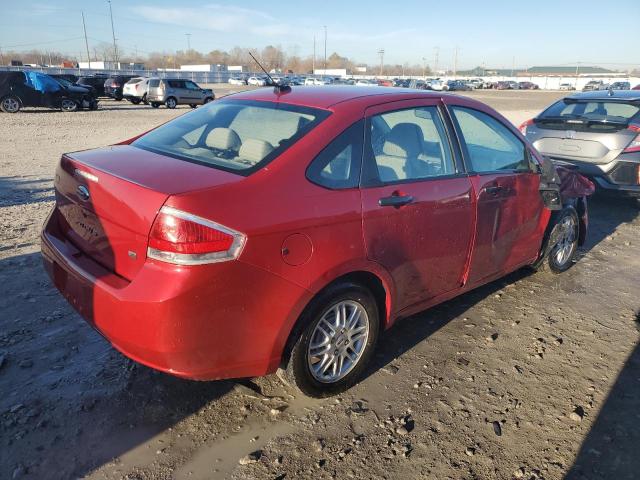 1FAHP35N39W263295 - 2009 FORD FOCUS SE RED photo 3