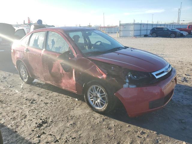 1FAHP35N39W263295 - 2009 FORD FOCUS SE RED photo 4