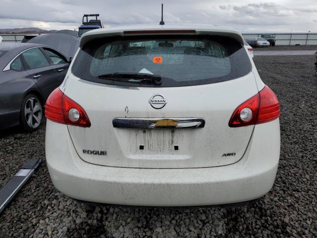 JN8AS5MV6DW637371 - 2013 NISSAN ROGUE S WHITE photo 6