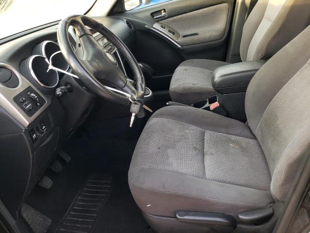 2T1KR32E25C429579 - 2005 TOYOTA COROLLA MA XR BLACK photo 7