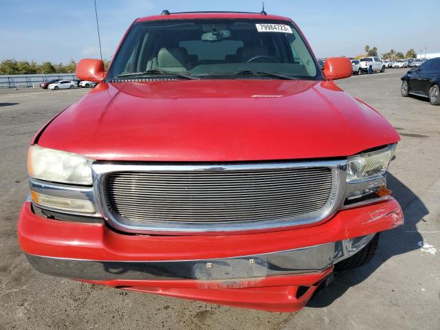 1GKEC13T94J289134 - 2004 GMC YUKON RED photo 5