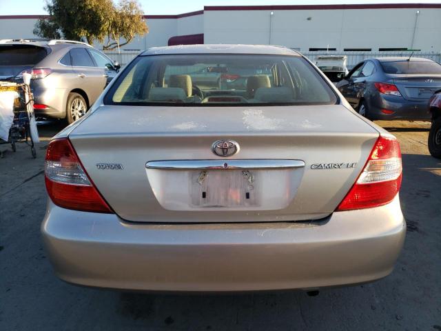 4T1BE32K94U906832 - 2004 TOYOTA CAMRY LE GOLD photo 6