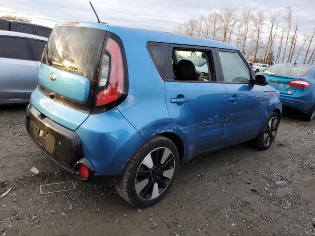 KNDJP3A57G7345250 - 2016 KIA SOUL + BLUE photo 3