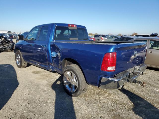 1D7RB1GT6AS233903 - 2010 DODGE RAM 1500 BLUE photo 2