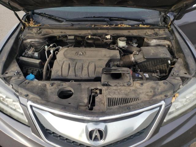 5J8TB3H73HL006705 - 2017 ACURA RDX ADVANCE GRAY photo 11