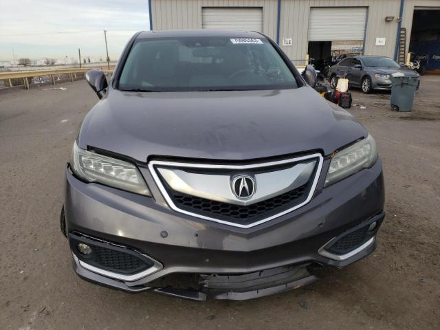 5J8TB3H73HL006705 - 2017 ACURA RDX ADVANCE GRAY photo 5