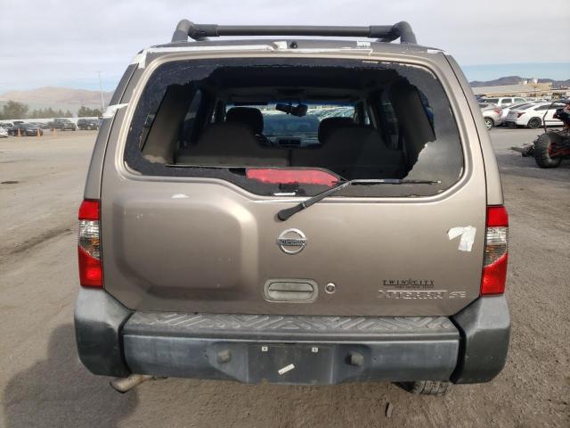 5N1ED28T54C644582 - 2004 NISSAN XTERRA XE GRAY photo 6