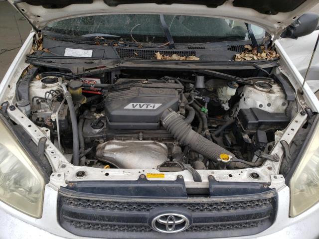 JTEGD20V740008902 - 2004 TOYOTA RAV4 WHITE photo 12