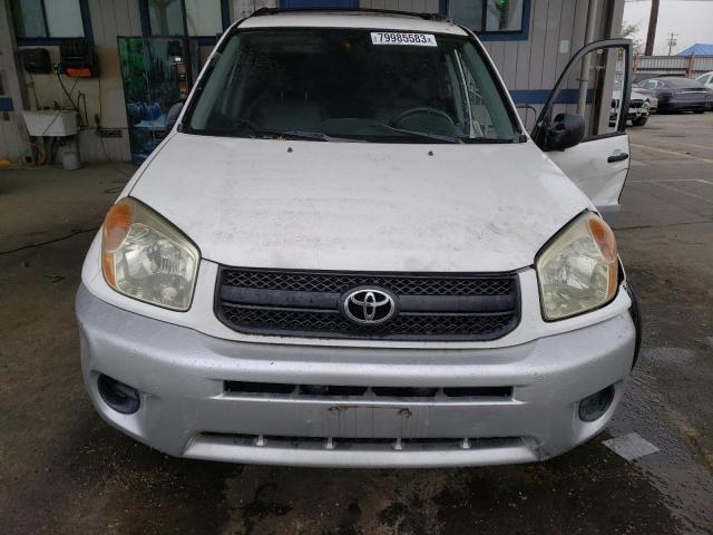 JTEGD20V740008902 - 2004 TOYOTA RAV4 WHITE photo 5