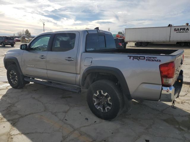 3TMAZ5CN0HM047956 - 2017 TOYOTA TACOMA DBC DOUBLE CAB GRAY photo 2