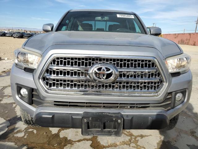 3TMAZ5CN0HM047956 - 2017 TOYOTA TACOMA DBC DOUBLE CAB GRAY photo 5