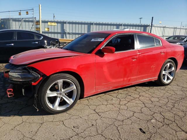 2C3CDXHG3HH537405 - 2017 DODGE CHARGER SXT RED photo 1