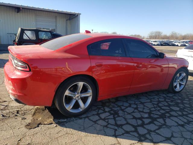 2C3CDXHG3HH537405 - 2017 DODGE CHARGER SXT RED photo 3