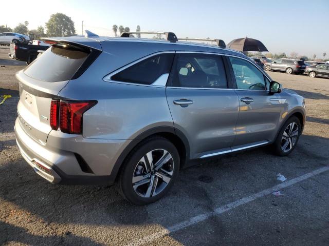 KNDRHDLG4N5117011 - 2022 KIA SORENTO EX GRAY photo 3