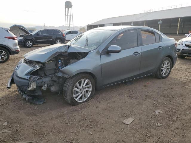 JM1BL1V75C1557240 - 2012 MAZDA 3 I TEAL photo 1