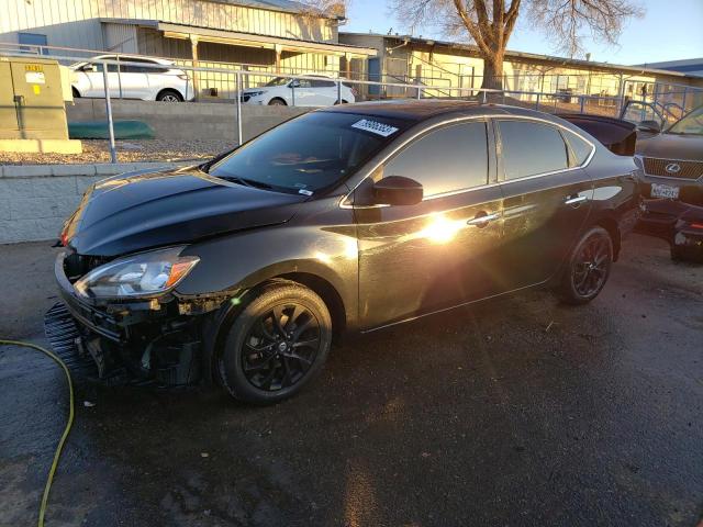 3N1AB7AP7JY240711 - 2018 NISSAN SENTRA S BLACK photo 1