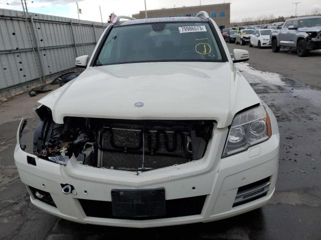 WDCGG8HB7BF683792 - 2011 MERCEDES-BENZ GLK 350 4MATIC WHITE photo 5