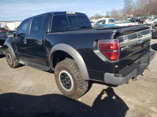 1FTFW1R68EFC61631 - 2014 FORD F150 SVT RAPTOR BLACK photo 2