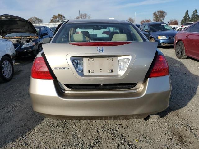 1HGCM56796A097822 - 2006 HONDA ACCORD EX GOLD photo 6