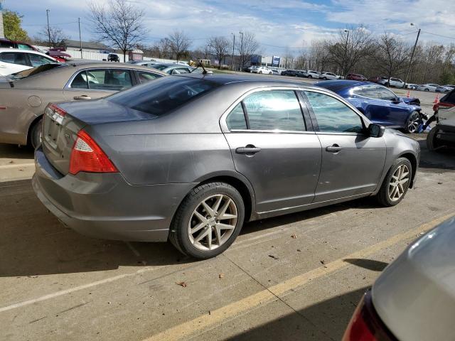 3FAHP0JA6AR348429 - 2010 FORD FUSION SEL GRAY photo 3