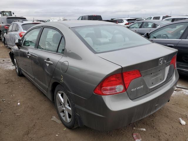 1HGFA16896L089103 - 2006 HONDA CIVIC EX GRAY photo 2