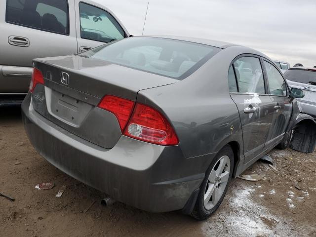 1HGFA16896L089103 - 2006 HONDA CIVIC EX GRAY photo 3