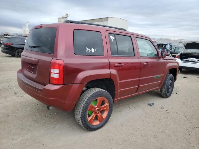 1C4NJPFB8ED737712 - 2014 JEEP PATRIOT LATITUDE BURGUNDY photo 3